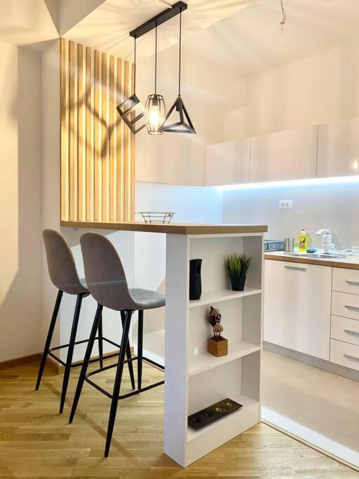 Apartman Bright Scandi Szkopje