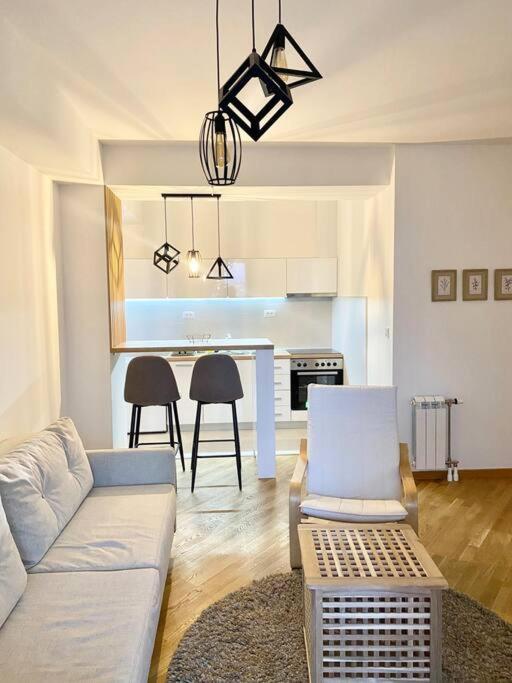Apartman Bright Scandi Szkopje
